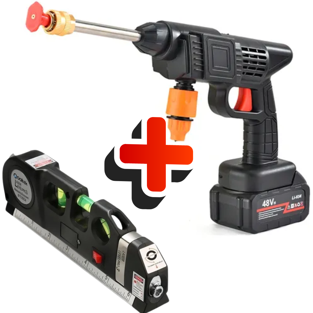 Combo Hidrolavadora + Nivel Metro Laser